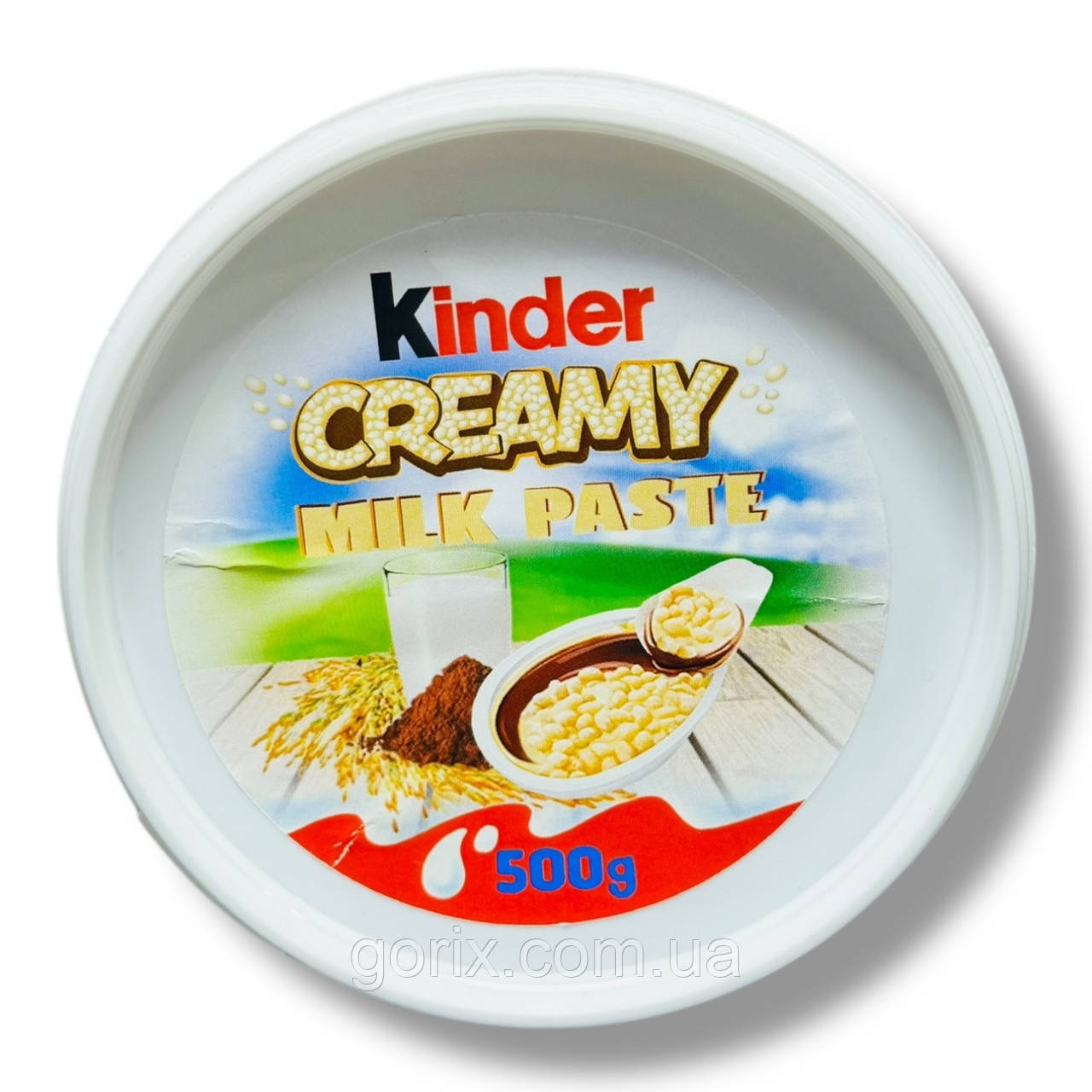 Шоколадна ПАСТА (крем) Kinder milk Poland 500 грамів, фото 1