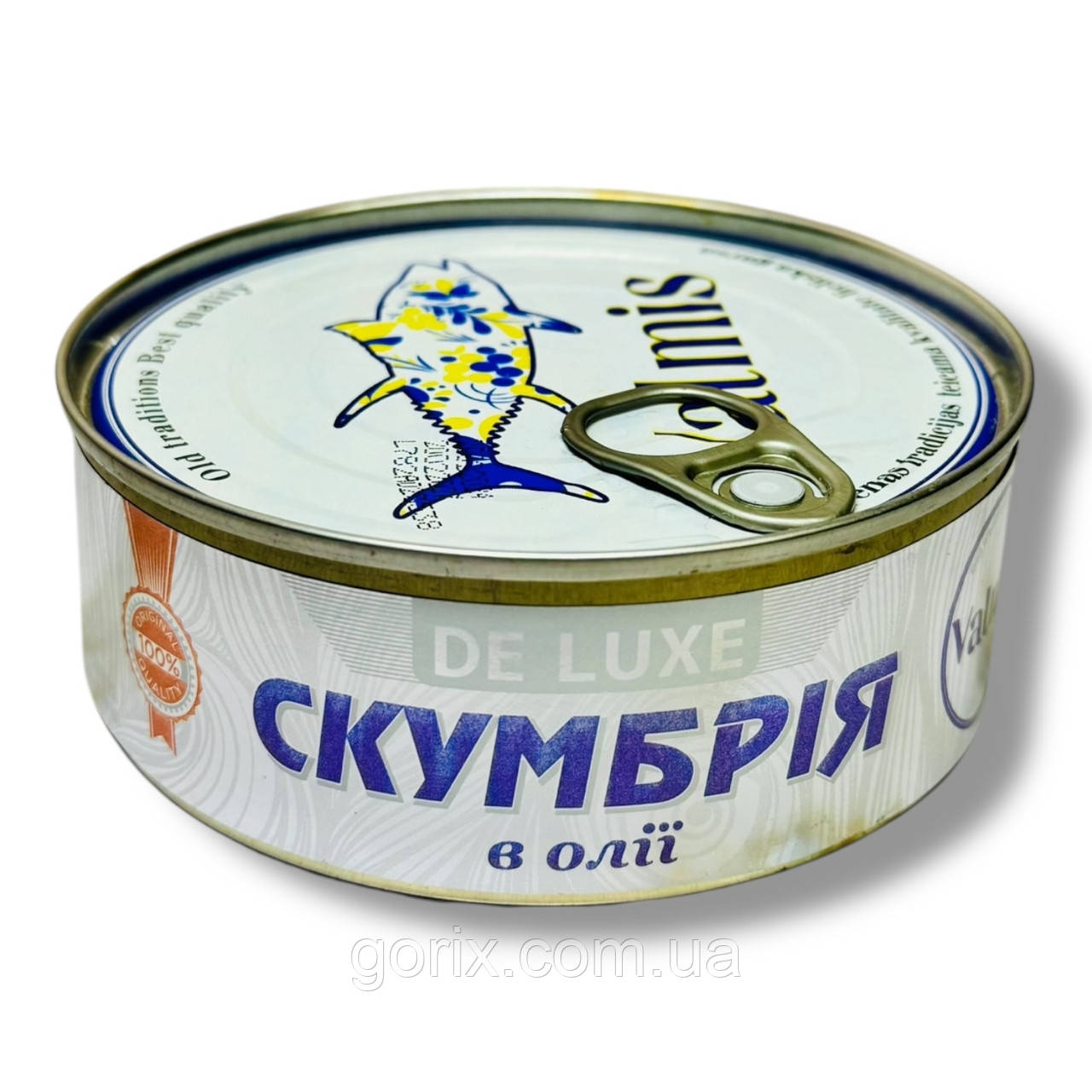 Скумбрія в Олії Valmis delux 240 грамів Латвія (ключ)