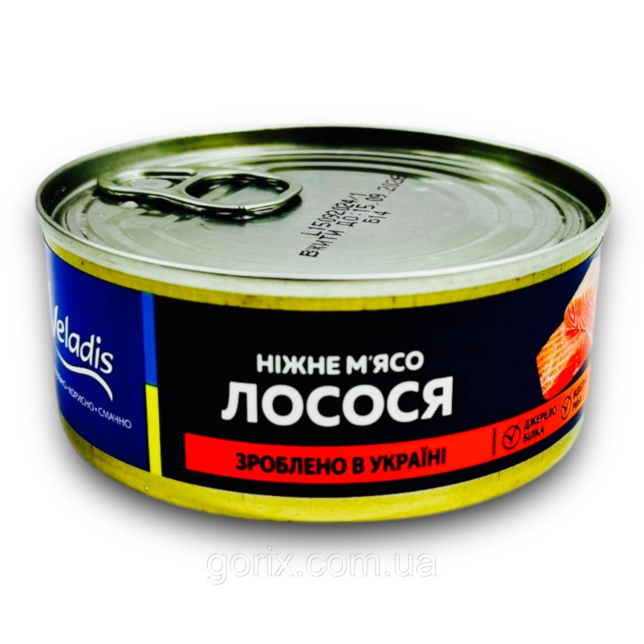 Лосось у власному соку veladis 160 грамів