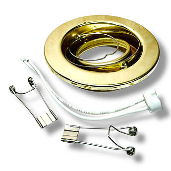 Точковий світильник (корпус-золотий) 6 шт.