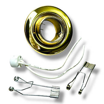 Точковий світильник (корпус-золотий) 6 шт.