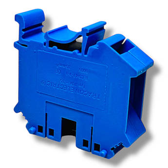 Клемка гвинтова синя 1 шт.