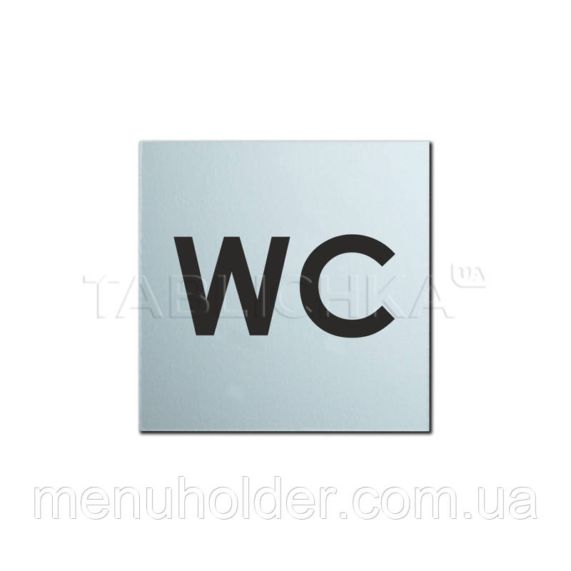 Табличка WC економ, фото 1