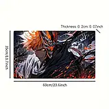 Великий килимок для миші з дизайном аніме-хлопця, розмір 60/35, фото 2