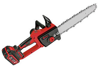 Акумуляторна пила Edon ACS -21/12-10 BL + 2 батареи + Шина та ланцюг 10" + шина та ланцюг 12"