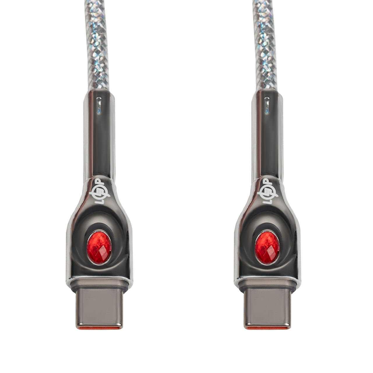 Кабель (шнур) LP USB Type-C to USB Type-C 65W зі швидкою зарядкою (QC) 2м C652MC