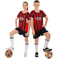 Детская футбольная форма MILAN RAFA LEAO 10 SP-Sport CO-4651 красный