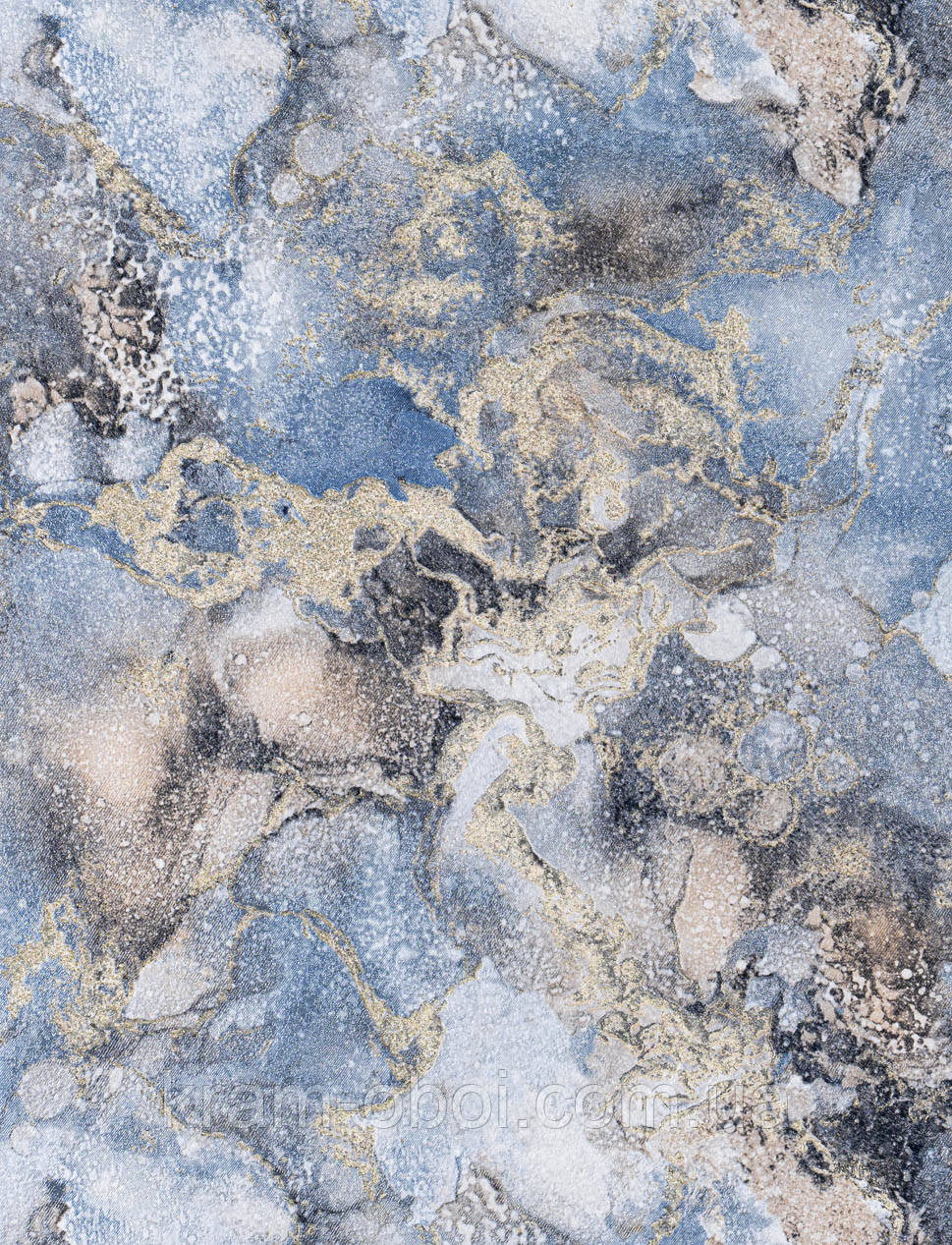 Слов'янські шпалери КФТП вінілові на паперовій основі супермийка 10 м*0.53 9В46 Абстракція 9129-03, фото 1