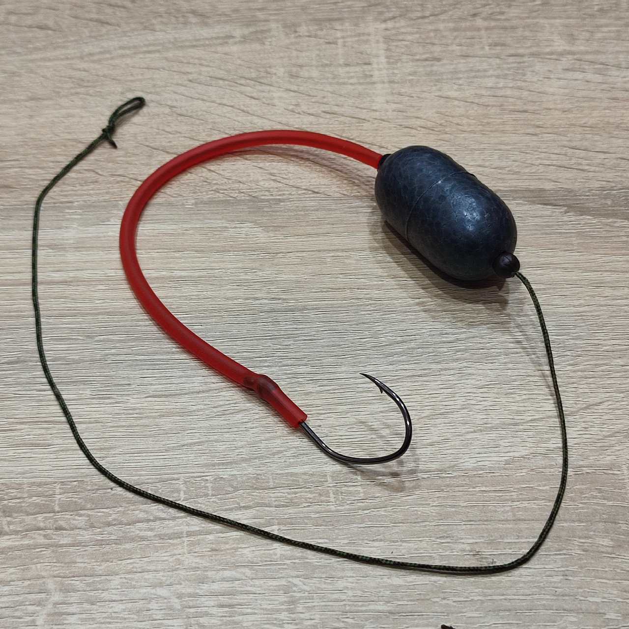 🇺🇦 Готовий повідець «Catfish» для лову сома з підводним поплавком , гачок Claw √6/0 🇺🇦