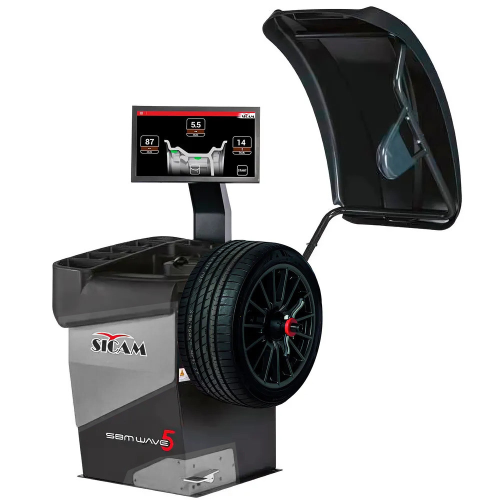 Балансувальний верстат SBM WAVE 5 Touch AWL 22" TFT-тачскрін Sicam Італія