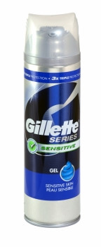 Гель для гоління Gillette Series  для чутливої шкіри 200мл.