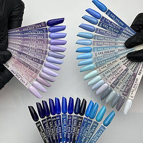 Демонстраційна палітра гель-лаків Blue Lilac Дизайнер