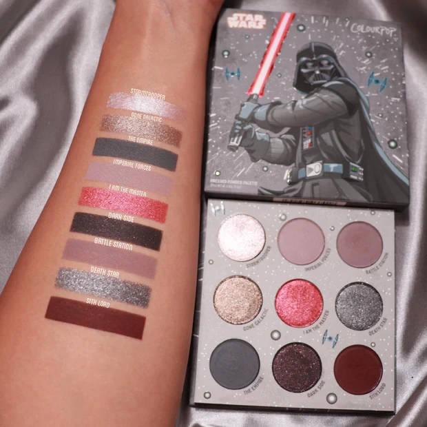 Палетка тіней для повік ColourPop Darth Vader™, фото 1