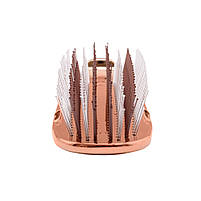 Розчіска для волосся рожеве золото S-Heart-S Scalp Brush World Model Short Pink Gold, фото 3
