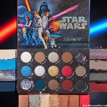 Палетка тіней для повік ColourPop Star Wars