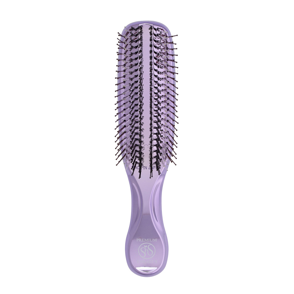 Розчіска для волосся фіолетова S-Heart-S Scalp Brush World Premium Long Purple