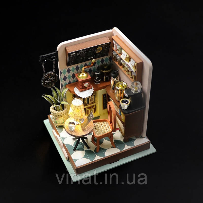 Румбокс Конструктор 3D Кафе DIY Transit Coffee S2301