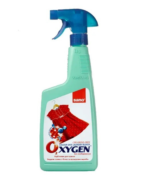 Плямовивідник з збереженням кольору Sano Oxygen 750 мл