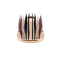 Розчіска для волосся золотиста S-Heart-S Scalp Brush World Premium Short Champagne Gold, фото 3