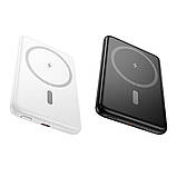 Універсальна Мобільна Батарея Power Bank Hoco J140A Tony PD20W ultra-thin magnetic  5000mAh Колір Бiлий, фото 3