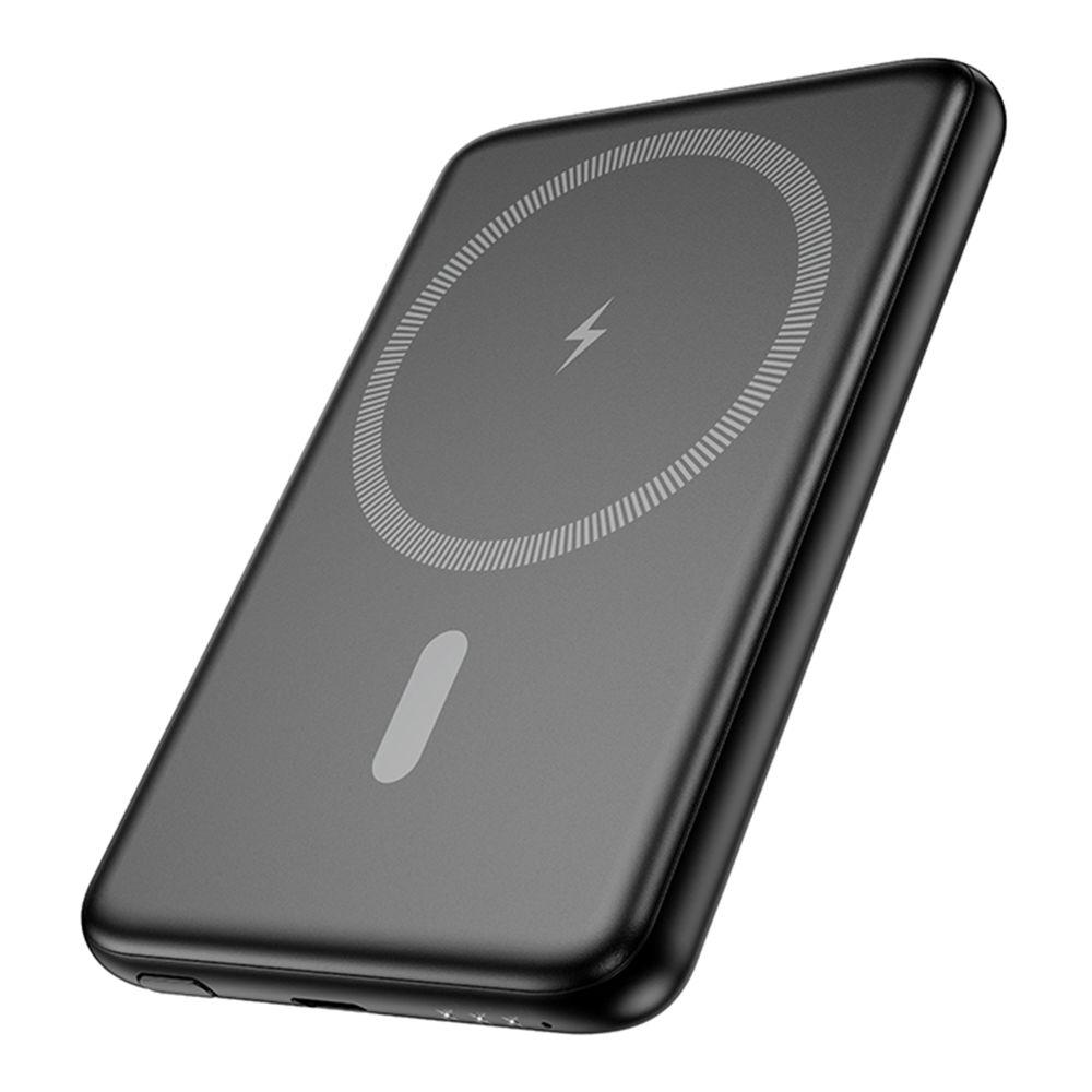 Універсальна Мобільна Батарея Power Bank Hoco J140A Tony PD20W ultra-thin magnetic 5000mAh Колір Чорний