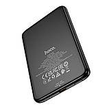 Універсальна Мобільна Батарея Power Bank Hoco J140A Tony PD20W ultra-thin magnetic  5000mAh Колір Чорний, фото 9