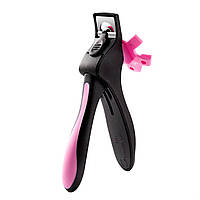 Типсоріз (каттер) для обрізання типс та штучних нігтів - з регулятором довжини зрізу та змінними лезами