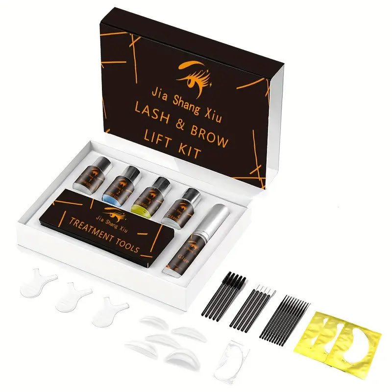 Набір Lash&Brow Lift Kit Jia Shang Xiu для біозавивки та ламінування вій та брів, фото 1