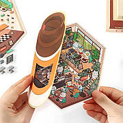 Кімната із 3D наклейок DIY StickerBook стікербук Кавярня "LZH015-353" різнокольорові