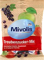 Леденцы Mivolis с глюкозой, натуральными вкусами фруктов, 100 г. быстрая энергия и иммунитет, Германия