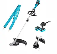 Аккумуляторная коса Revolt BBC 20/2 BLS штанга 26 мм, Триммер для травы 2 АКБ (4 Ач, 20 В) в комплекте