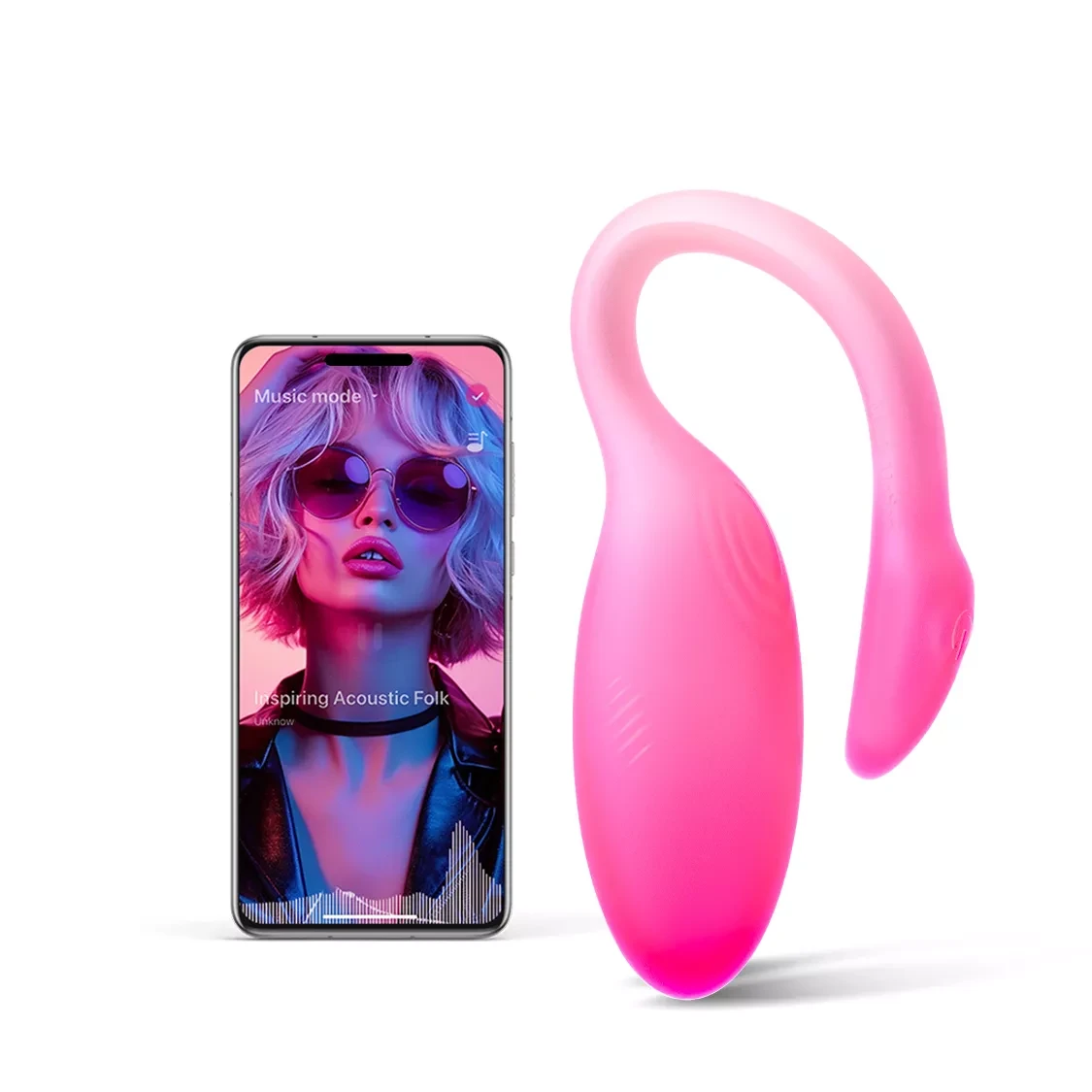 Flamingo Max Magic Motion Pink віброяйце зі смарт управлінням