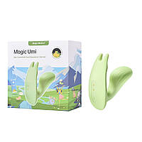 Вагінально-кліторальний смарт-вібратор Magic Motion Umi Green