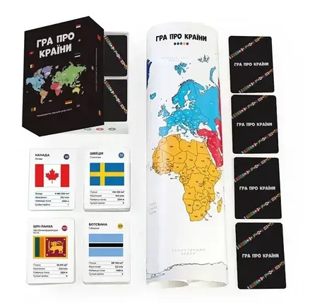 Настільна гра Гра про Країни, фото 2