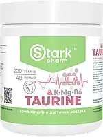 Таурин Stark Pharm Taurine & KMgB6 200 грамів