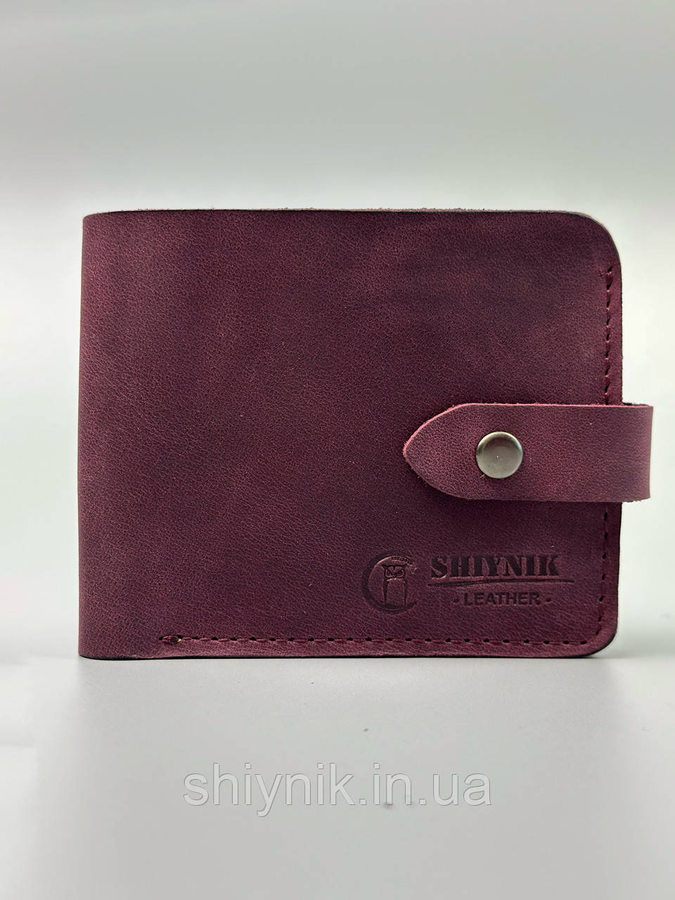 Гаманець шкіряний DELI Card бордо, фото 1