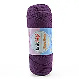 Пряжа Baby Smile/Бебі Смайл, фіолетовий KSN025, Knit Me, фото 2