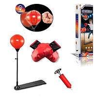 Боксерський набір дитячий (макс. висота - 103 см; рукавички, діаметр груші - 20 см), підсвічування