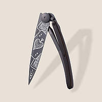 Ніж Deejo 37G Ebony Wood Good Luck (1GB000151)