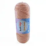 Пряжа Baby Smile/Бебі Смайл, пудровий KNS031, Knit Me, фото 2