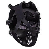 Тактична маска Череп RESTEQ — захисна маска для страйкболу, пейнтболу, лиж, мотоспорту та екстремальних видів спорту,, фото 3