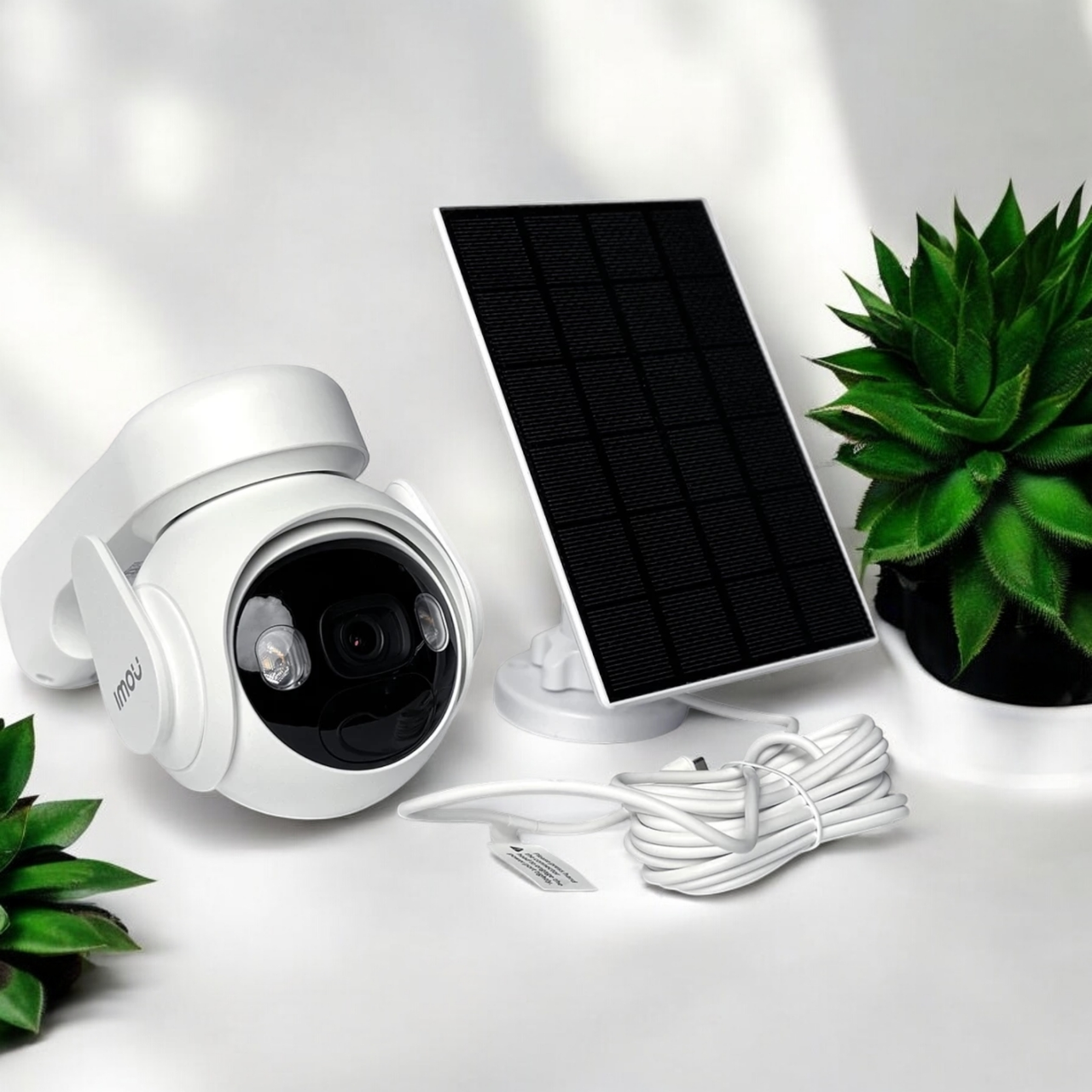 Камера вулична поворотна Imou Cell PT 3MP (KIT/IPC-K9EP-3T0WE/FSP12-TYPEC) на акумуляторі із сонячною панеллю