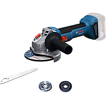 Професійна кутова шліфмашина акумуляторна Bosch GWS 18V-8 : з АКБ 18V 4Ah (06019N9021), фото 3