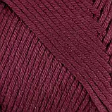 Пряжа Baby Smile/Бебі Смайл, бордовий KSN042, Knit Me, фото 3