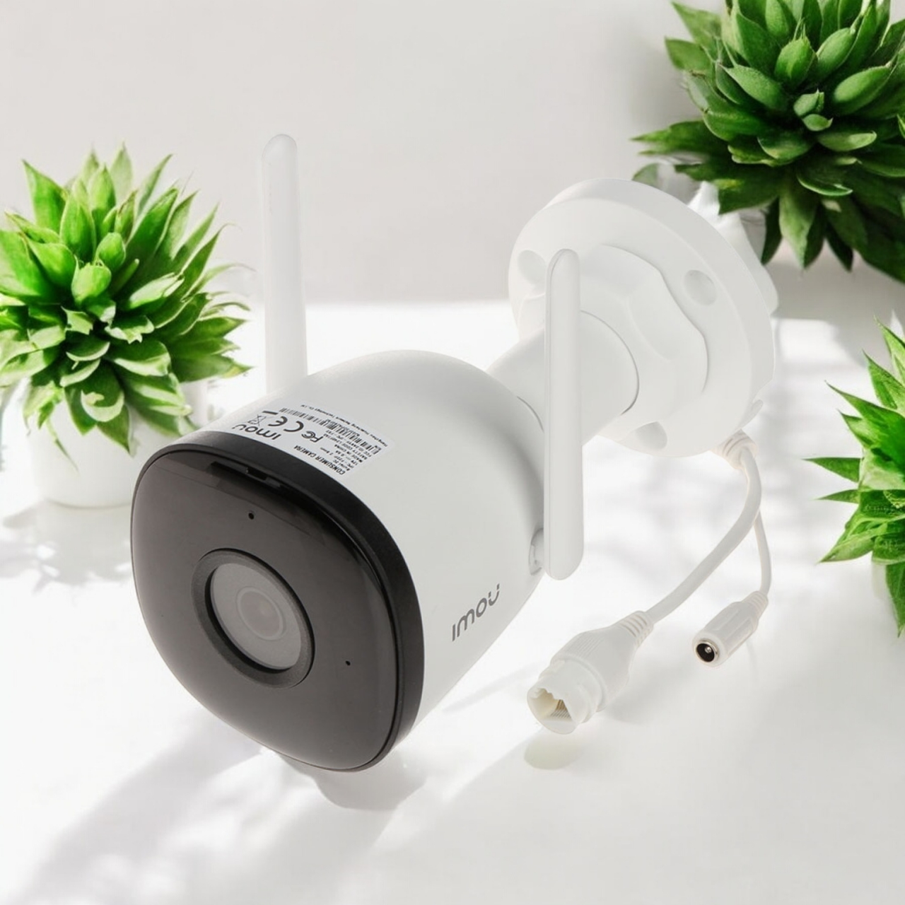 Вулична бездротова камера Imou Bullet 3C 5MP Wi-Fi 6 (2.8мм, IP67, керування смартфоном)