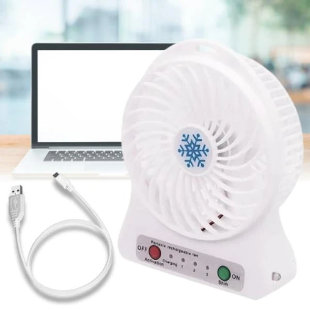 Настільний акумуляторний міні-вентилятор USB Portable Mini Fan