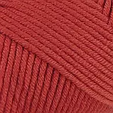 Пряжа Baby Smile/Бебі Смайл, червоний корал KNS037, Knit Me, фото 3