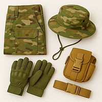 Тактичний одяг і аксесуари