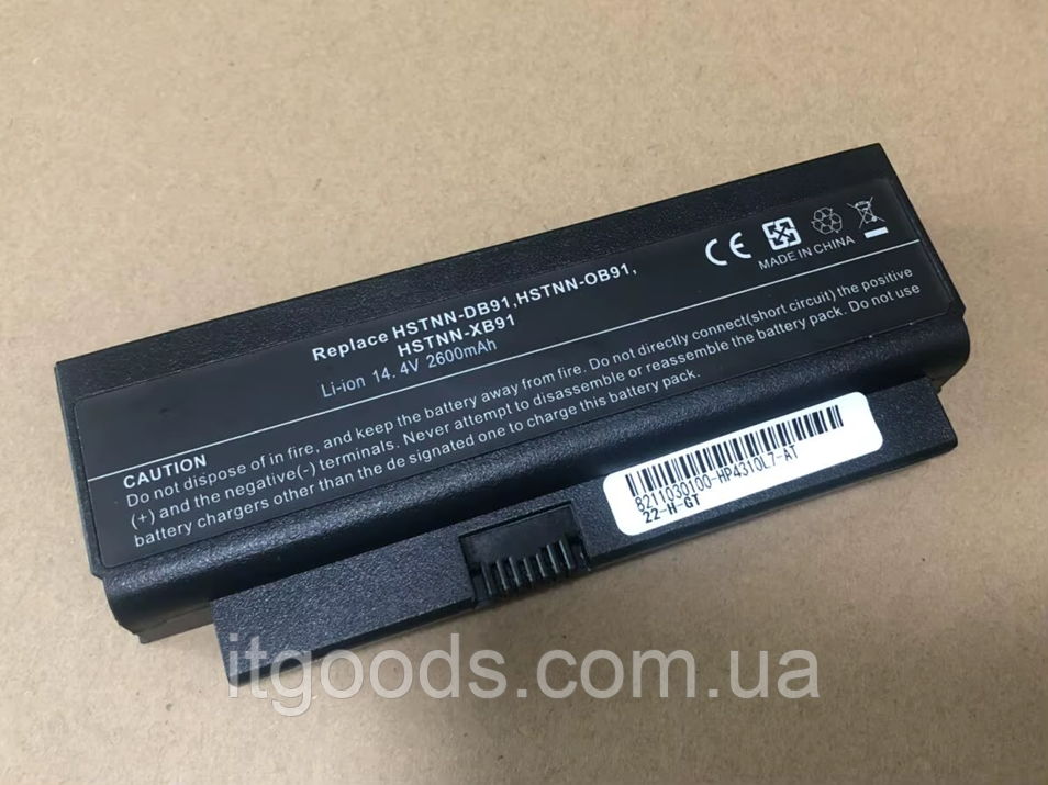 АКБ / батарея HP ProBook 4311 4210s 4310s 4311s HSTNN-DB91 HSTNN-OB91 HSTNN-OB92 HSTNN-XB91 (LG/ Samsung/ Sanyo)
