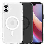 Чохол TPU+PC Spigen Ultra Hybrid with Magsafe для iPhone 16 Колір Black, фото 2
